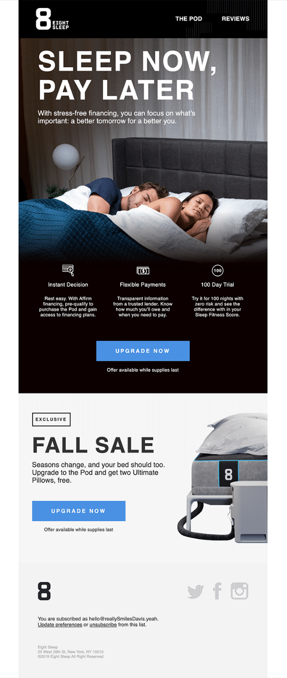 8 睡 8 电子邮件