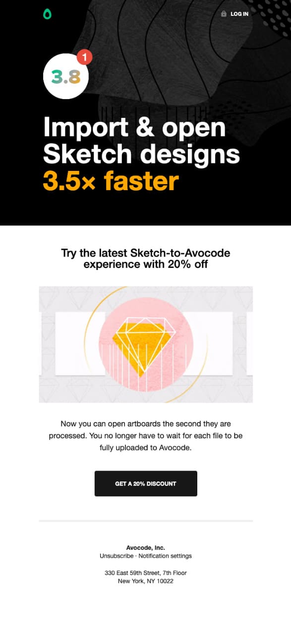 草图自动化产品电子邮件
