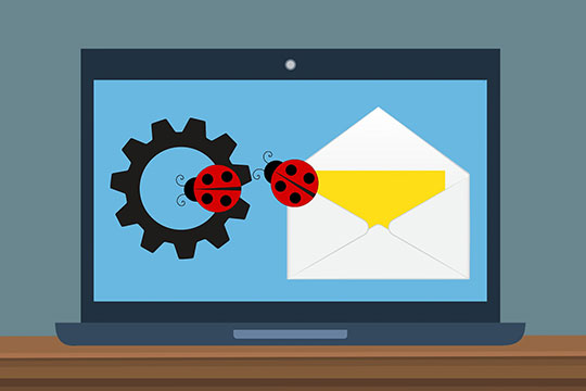 电子邮件欺诈攻击病毒黑客攻击错误广告软件网络钓鱼诈骗网络安全垃圾邮件