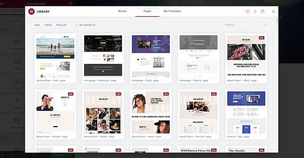 elementorフルテンプレートライブラリ
