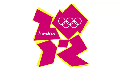 Logo der Olympischen Spiele 2012 in London