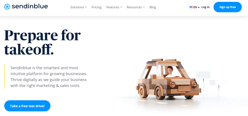 SendinBlue do marketingu SMS