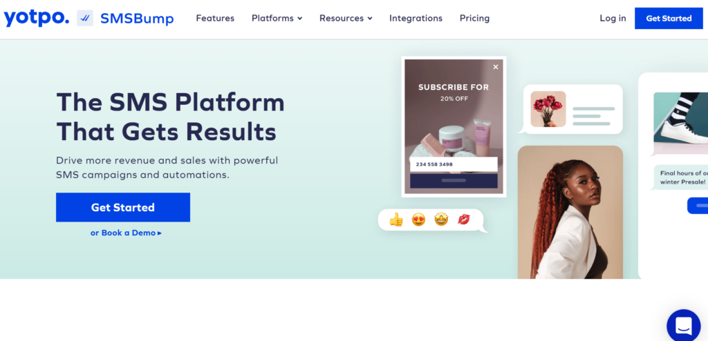 Platforma marketingu SMS SMSBump