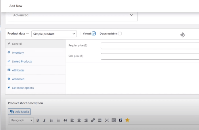在 WooCommerce 上添加产品详细信息