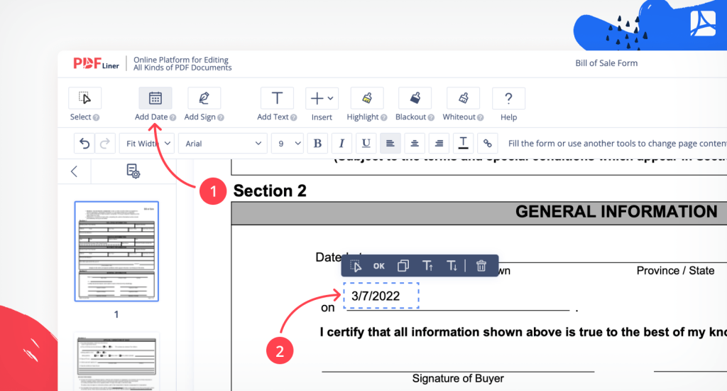 เพิ่มวันที่