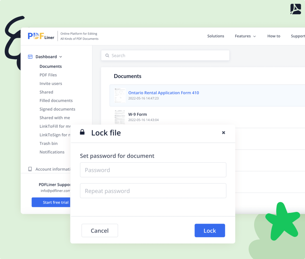 รหัสผ่านป้องกัน PDFs