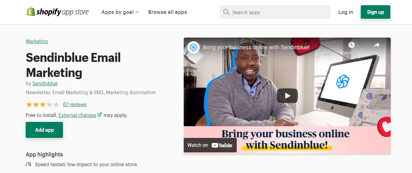 Sendinblue 电子邮件营销