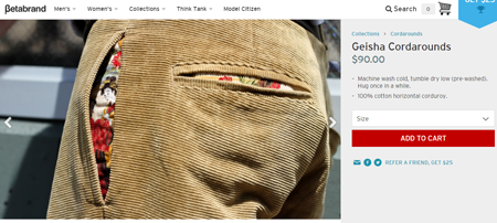 Betabrand 코드어라운드 이미지