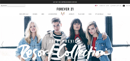 Rotierendes Banner für immer21