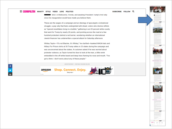 ภาพลวงตาของความสมบูรณ์ โฆษณาทำลายเนื้อหา