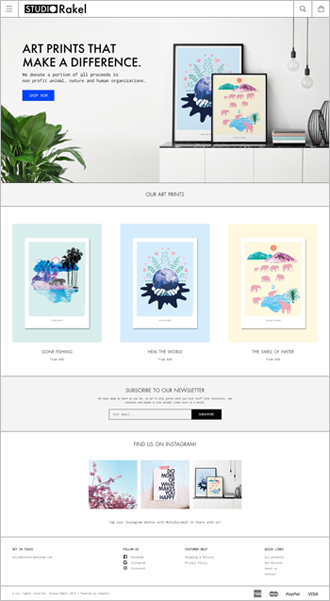 ภาพลวงตาของความสมบูรณ์ เส้นแนวนอน สตูดิโอ Rakel