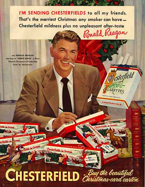 Ronald Reagan Chesterfield Ad ronald reagan chesterfield ad capitalized first words example
