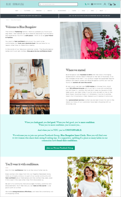 Generar confianza con los clientes destacando la información importante.