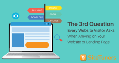 La 3ème question que chaque visiteur du site Web pose