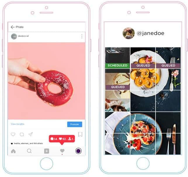 Programación de redes sociales