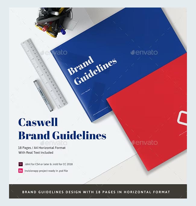 Szablon wytycznych dotyczących marki A4