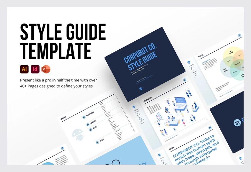 Szablon przewodnika po stylach