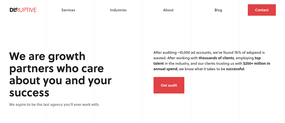 pubblicità dirompente