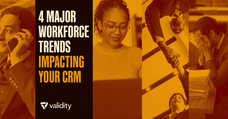 CRM에 영향을 미치는 4가지 주요 인력 동향