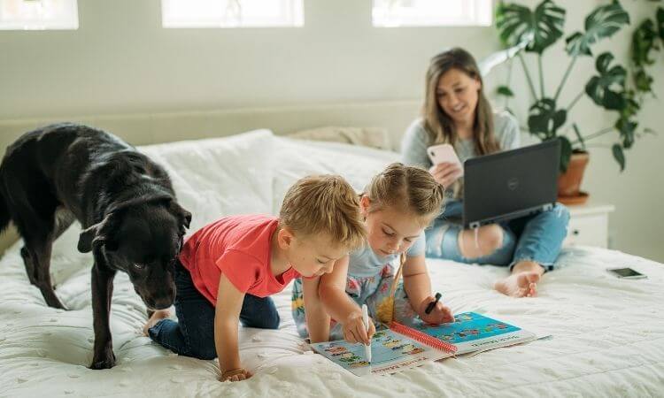 Arbeiten von zu Hause aus Ablenkungen