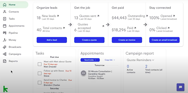 infusionsoft has great user experience