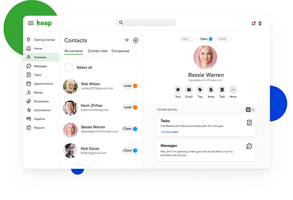 เก็บ crm รีวิว