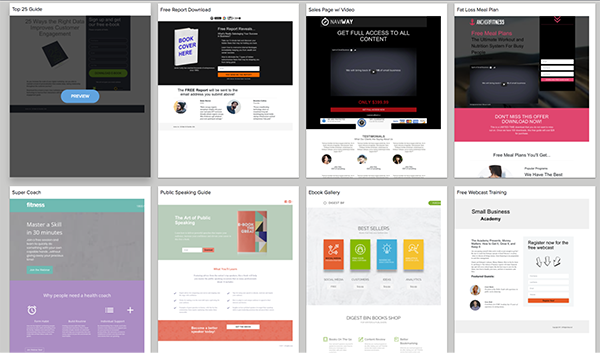 รักษาเทมเพลตหน้า Landing Page
