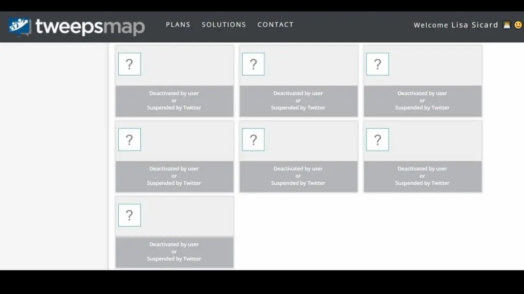 gesperrte Twitter-Konten