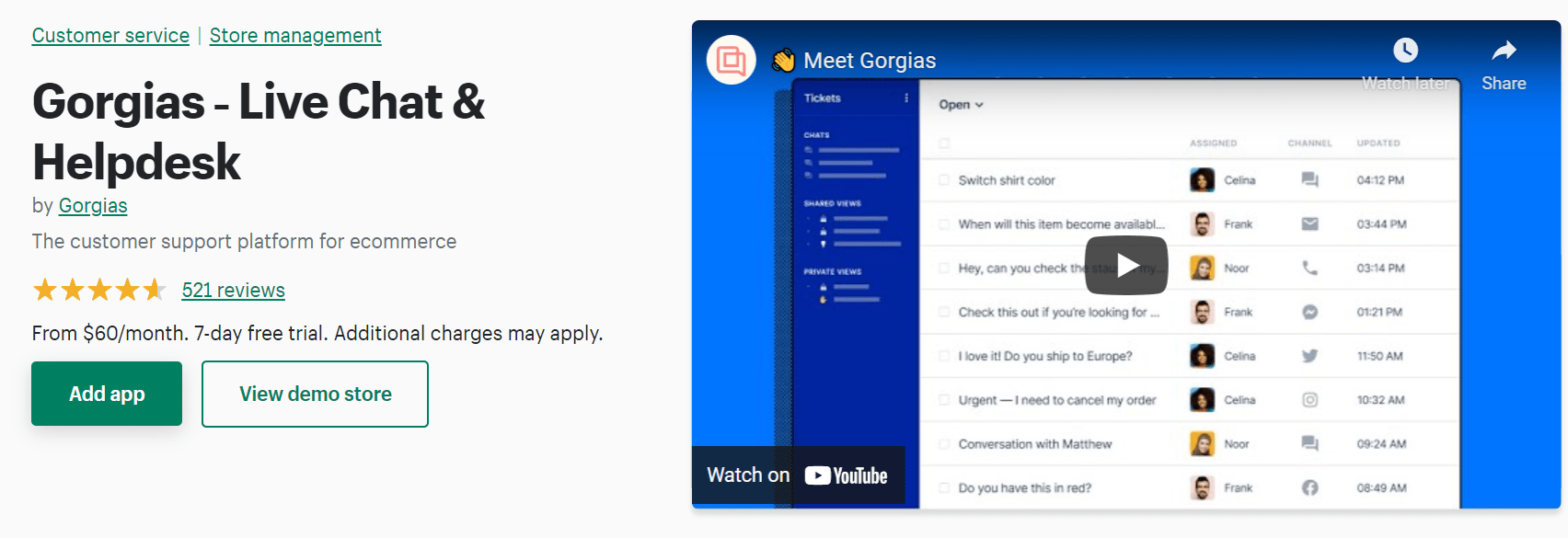 Shopify를 위한 최고의 채팅 앱