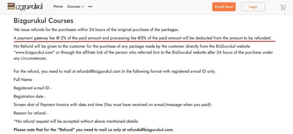 Apakah Bizgurukul Asli atau Palsu? | Ulasan Bizgurukul 2 bizgurukul refund process