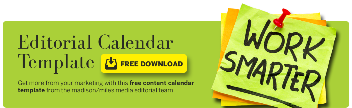 Faceți clic aici pentru a solicita șablonul gratuit de calendar editorial!