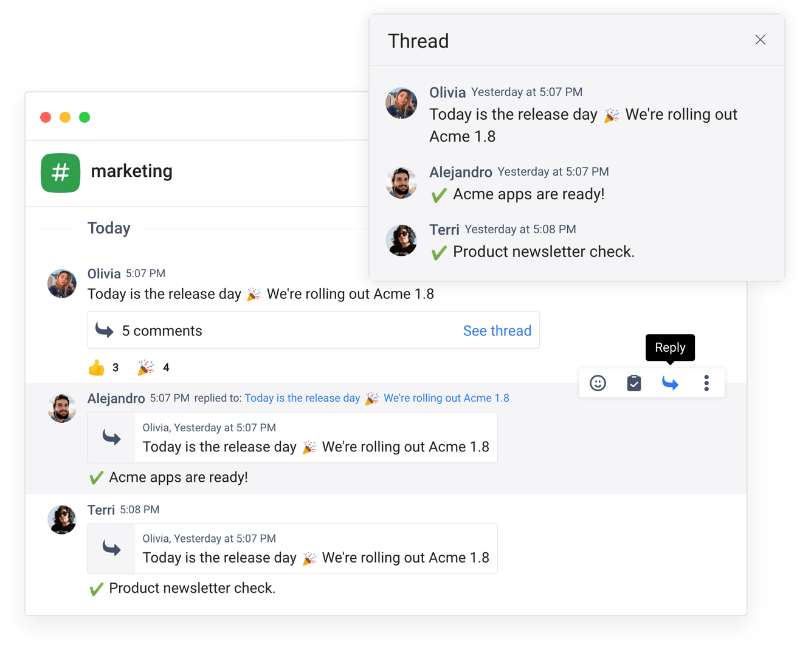 Chanty pentru comunicare