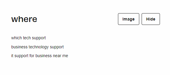 مثال على نتائج البحث من إجابة الجمهور