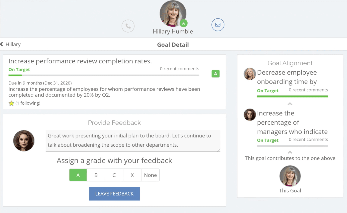 dashboard chiaro dell'azienda