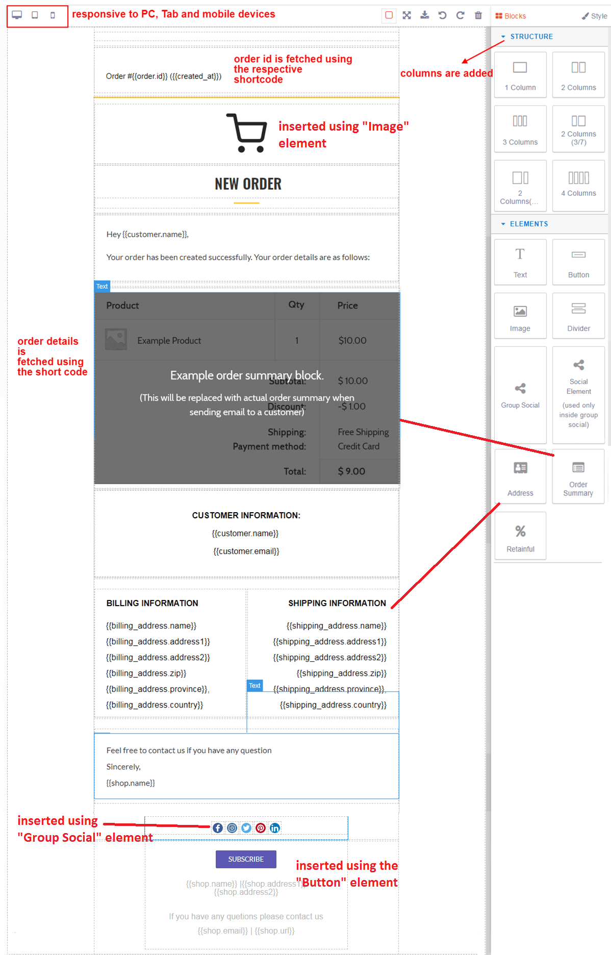 5 spersonalizowanych e-maili