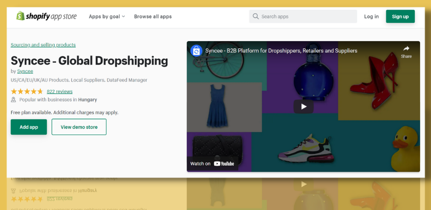 Syncee - Globalny Dropshipping Syncee - Global Dropshipping