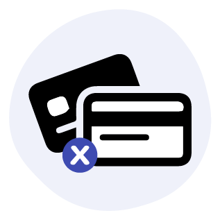 icon Brak przejrzystości płatności