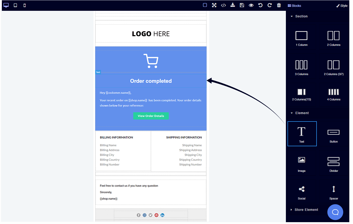 Woocommerce-E-Mail-Customizer mit Drag-and-Drop-E-Mail-Builder woocommerce email customizer with drag and drop email builder