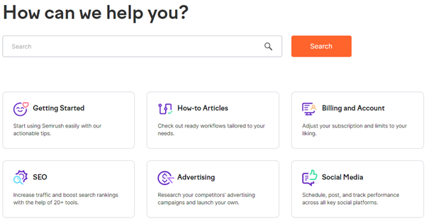 Ahrefs Vs Semrush: Alat SEO Mana yang Lebih Baik Dan Mengapa? 27 Semrush’s customer support