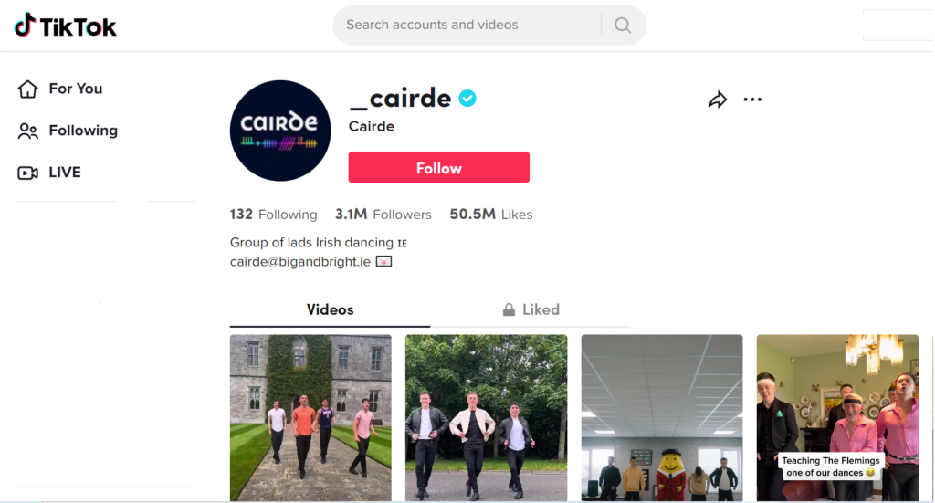 من لديه أكثر المتابعين على TikTok 1