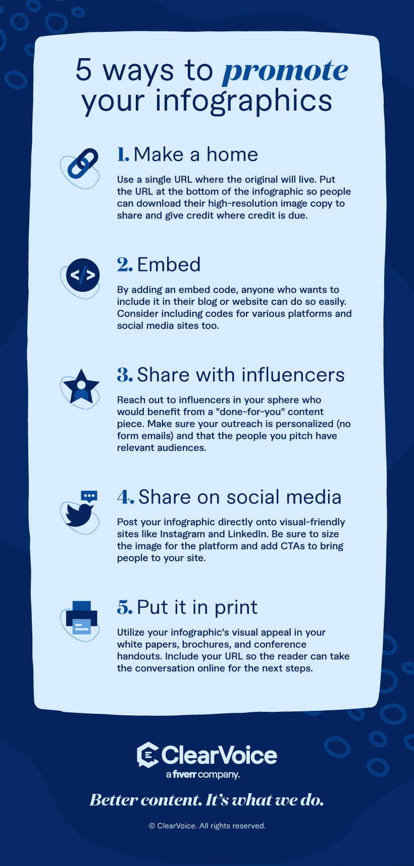 5 Möglichkeiten, Ihre Infografiken zu bewerben