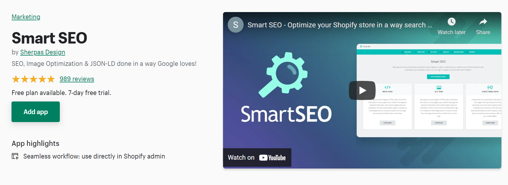 Le migliori app SEO di Shopify