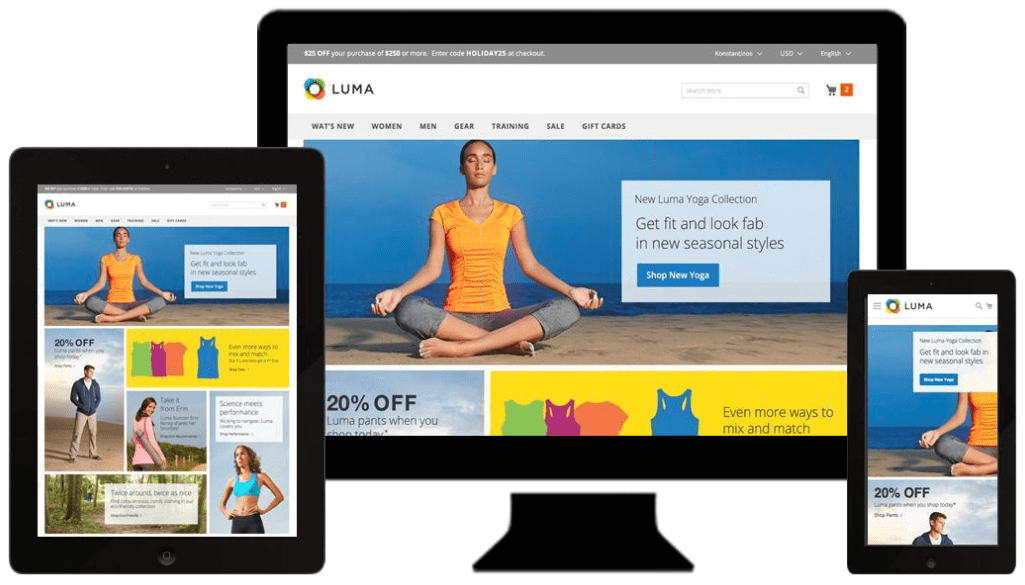 Motyw Luma autorstwa Magento