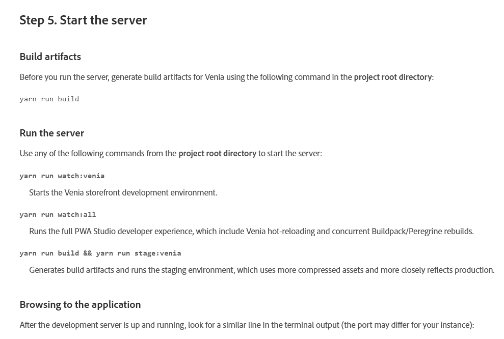 Instalowanie witryny sklepowej Venia
