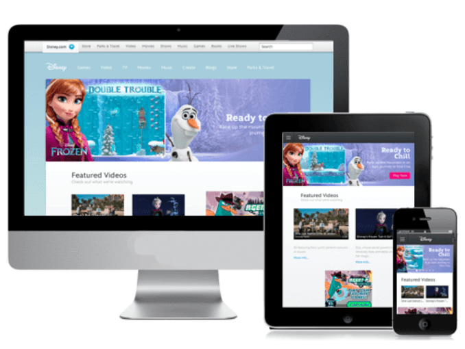 Exemple de tendance Disney Omni-channel