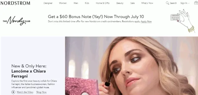 nordstrom โปรแกรมพันธมิตรผ้าที่ดีที่สุด