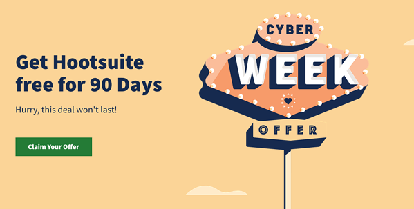 Oferta Hootsuite pe timp limitat