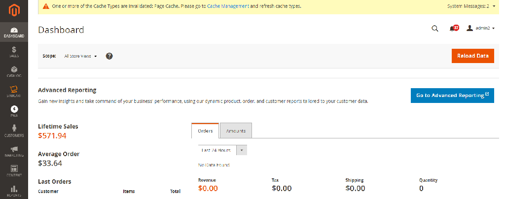 Magento 管理委員會