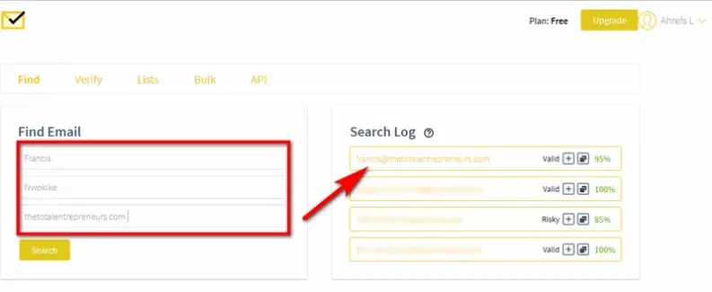 Jak znaleźć czyjś adres e-mail?