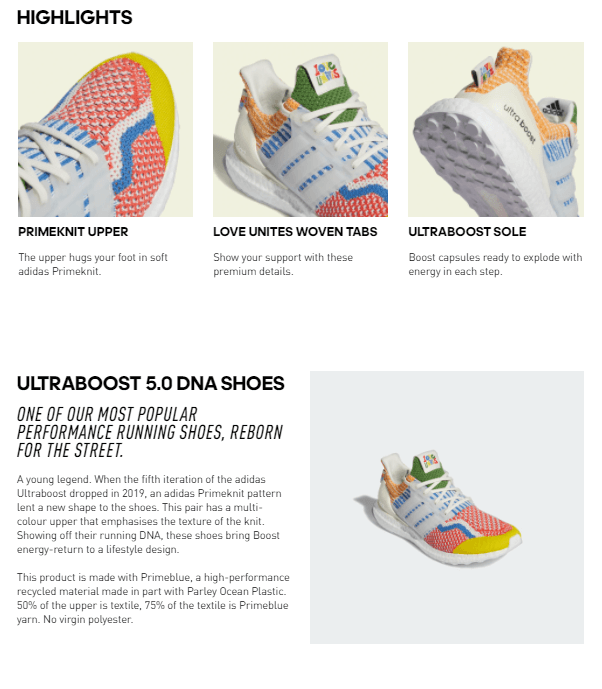 Produkt-Highlight von Adidas